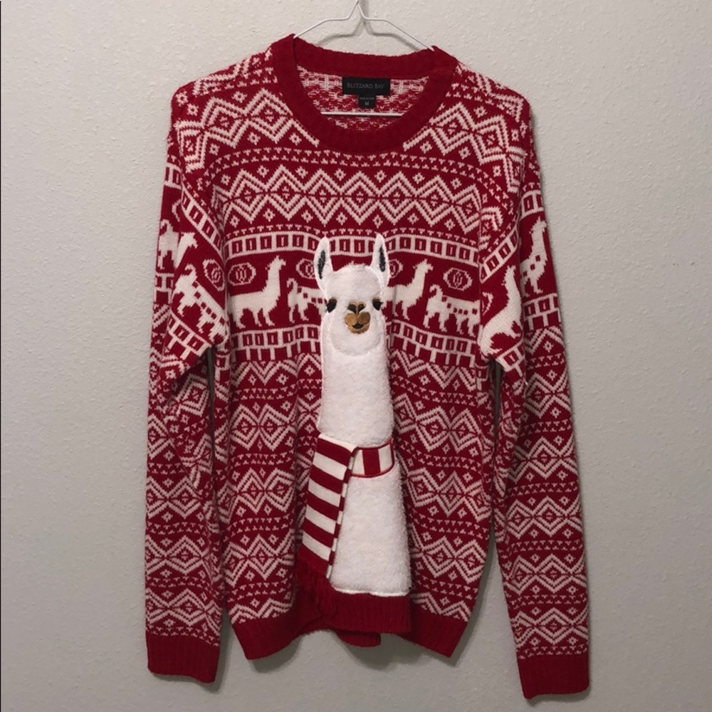 Llama Christmas Sweater